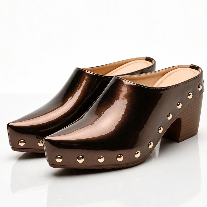 Sutton Studded Mules