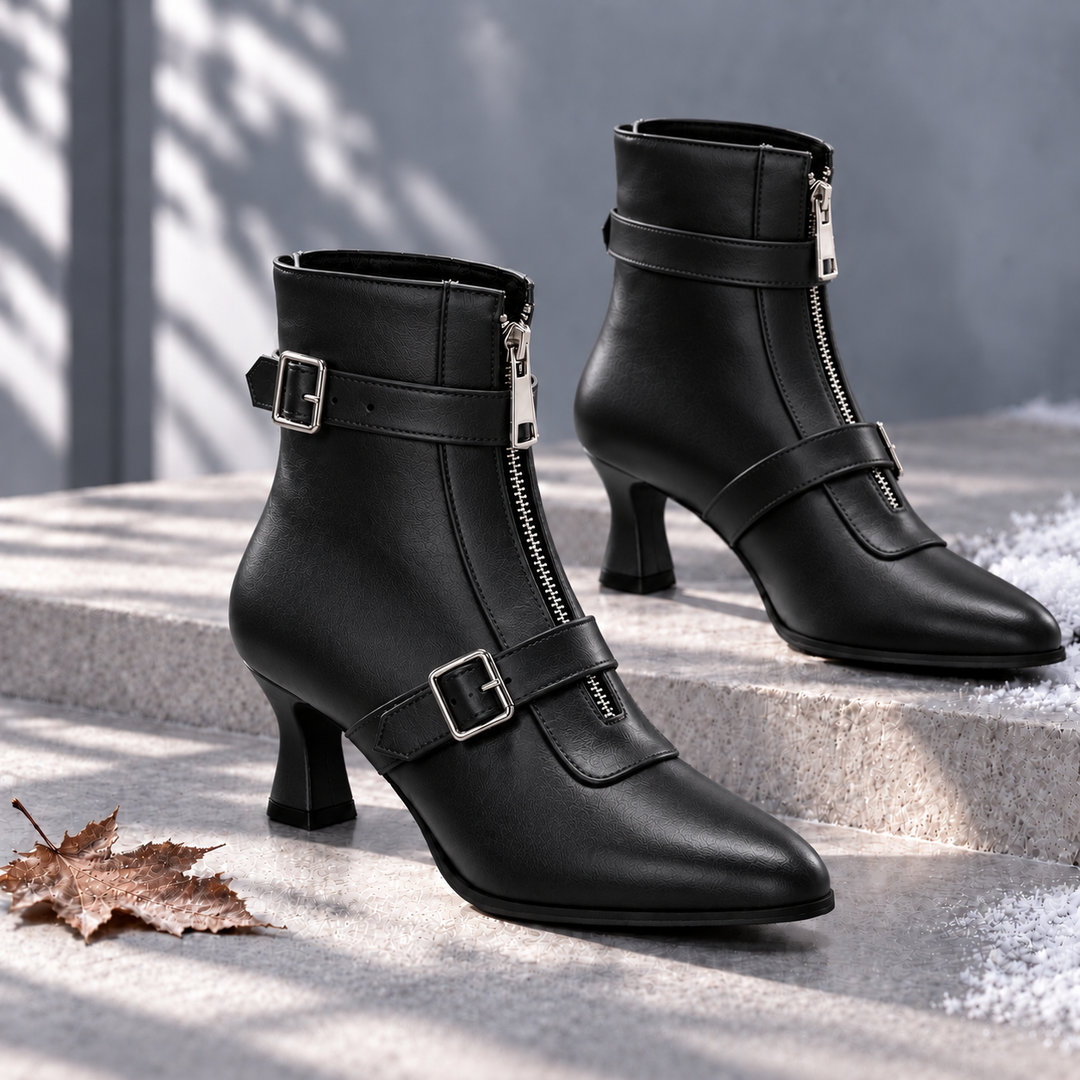 Harper Lane Kitten Zip Boots