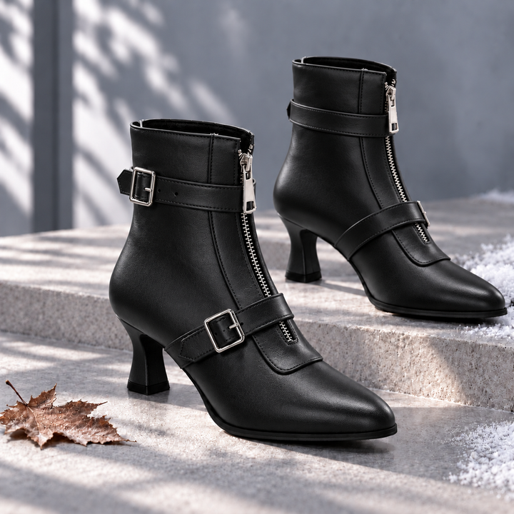 Harper Lane Kitten Zip Boots