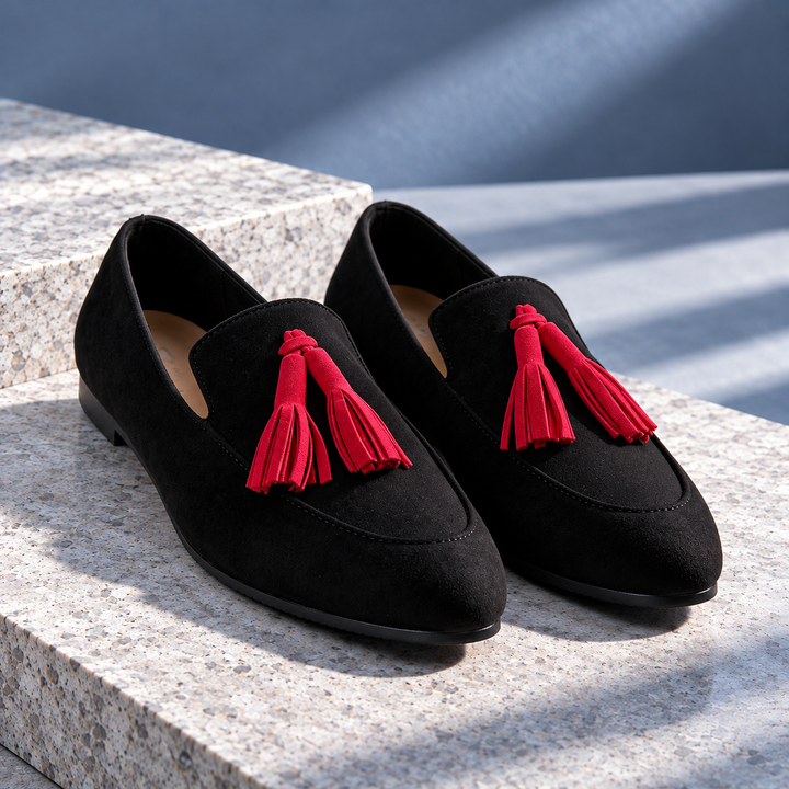 Savannah Leopard Tassel Loafers