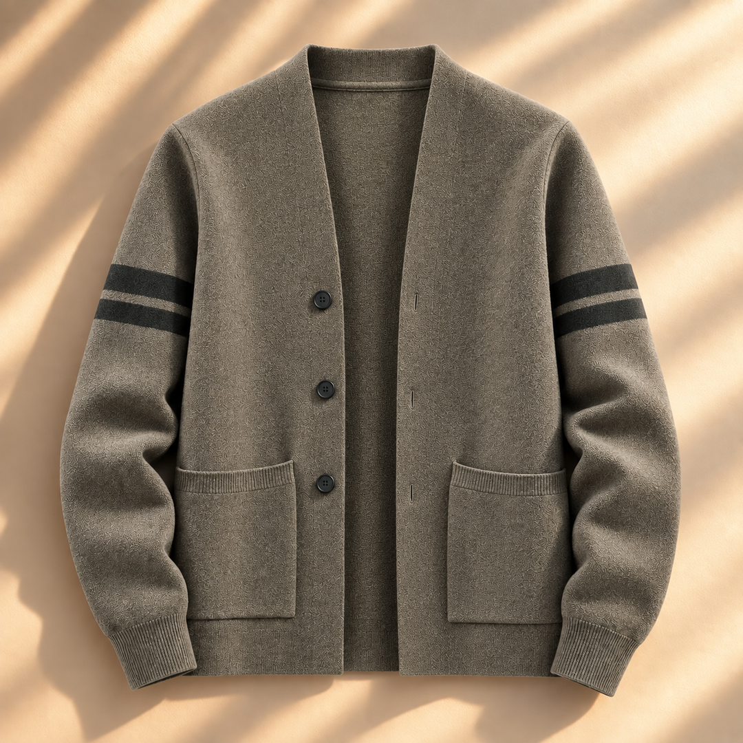 Hudson Varsity Stripe Cardigan