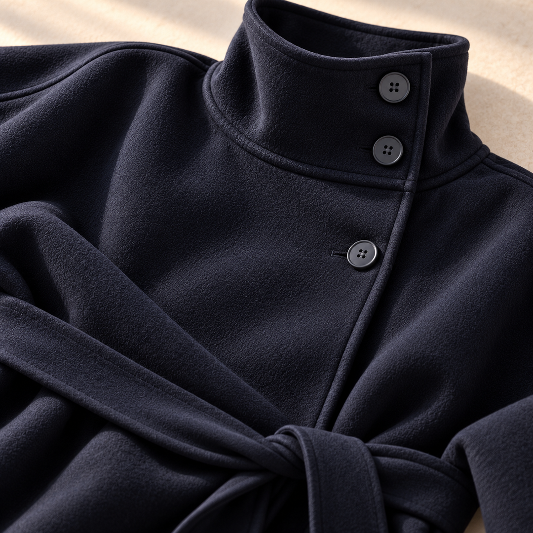 Eleanor Belted Cape Jacket