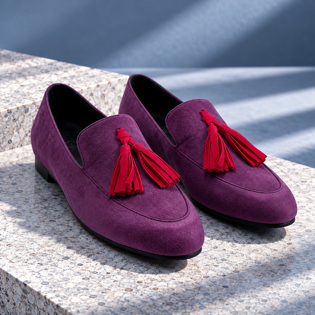 Savannah Leopard Tassel Loafers