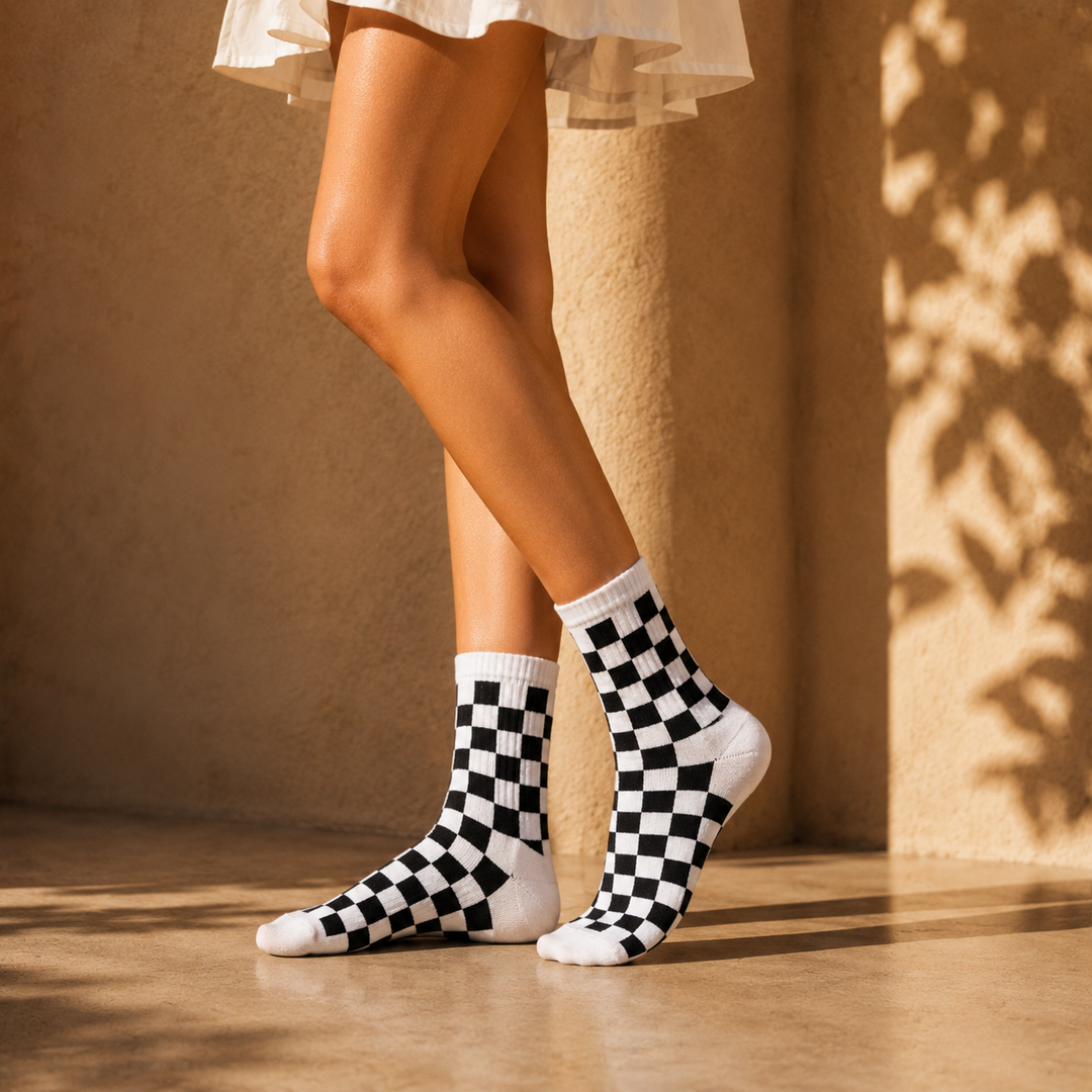 Checkmate Crew Socks