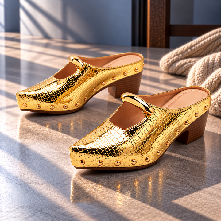 Sutton Studded Clogs