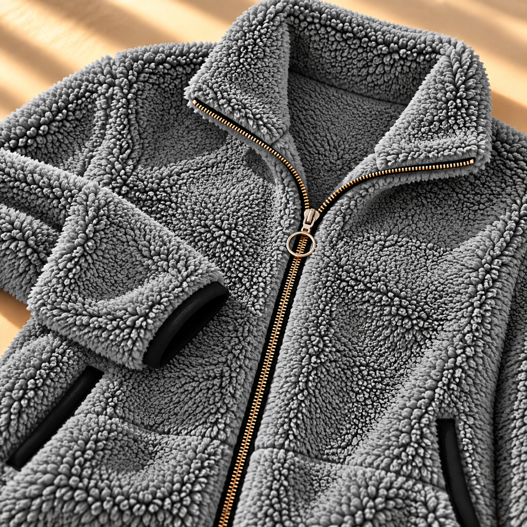 Margot Zip Teddy Fleece