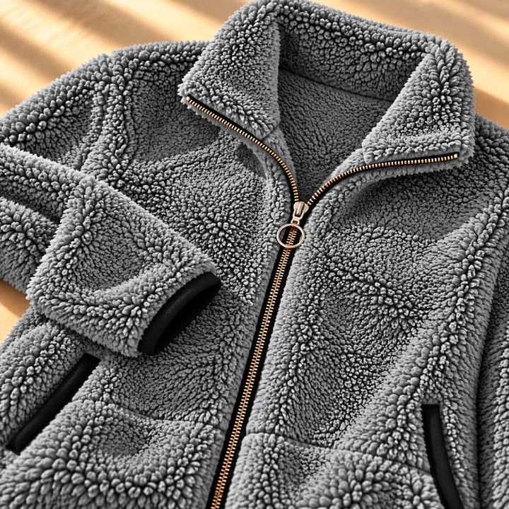 Margot Zip Teddy Fleece