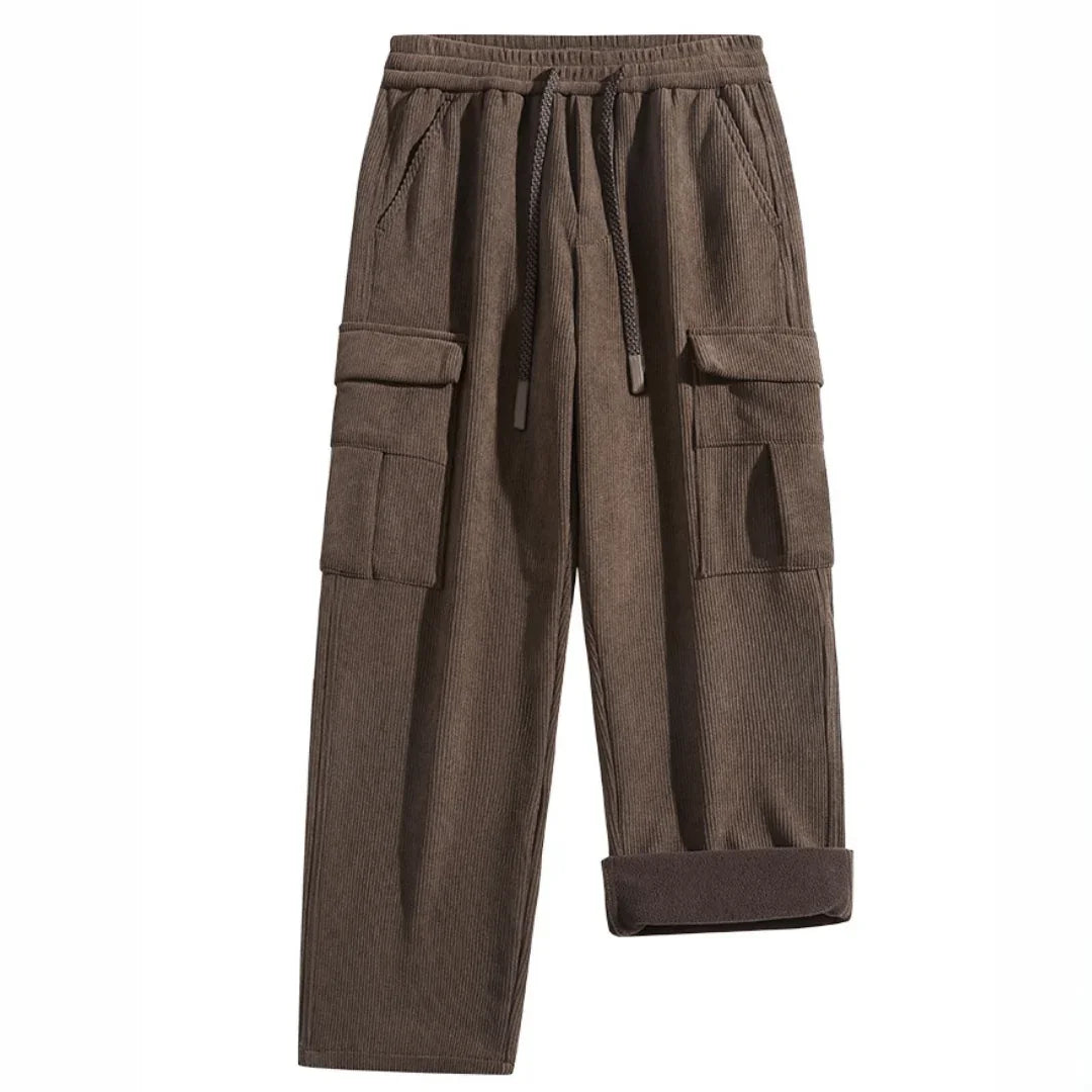Origin Fleece Corduroy Pants — texture detail