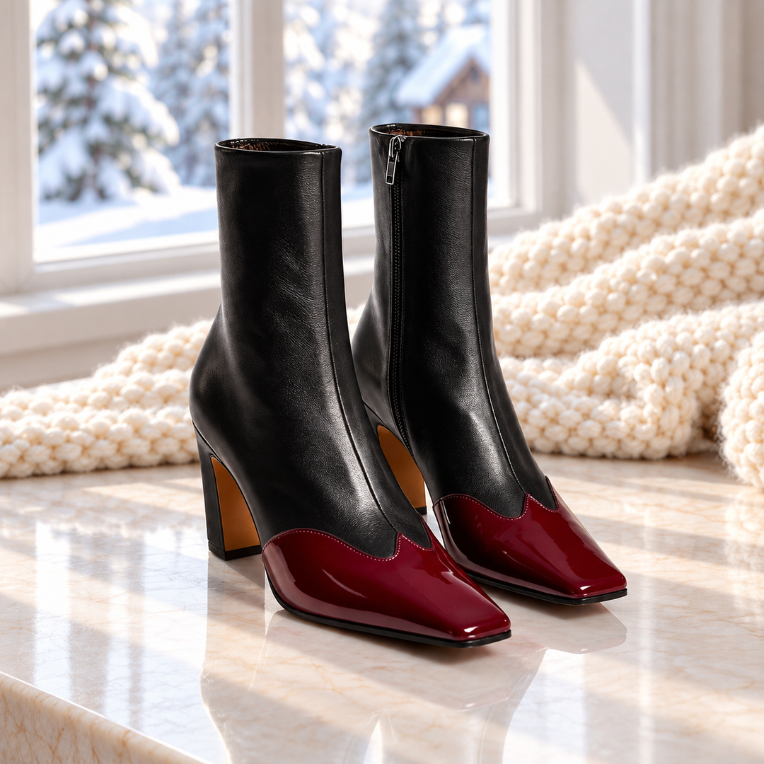 Savannah Two-Tone Boots