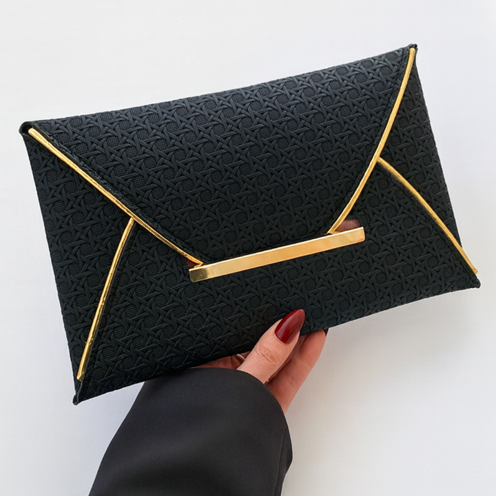 The Golden Envelope Clutch Bag — alternate view