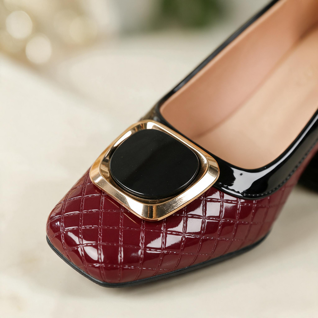 Coralie Lattice Heels