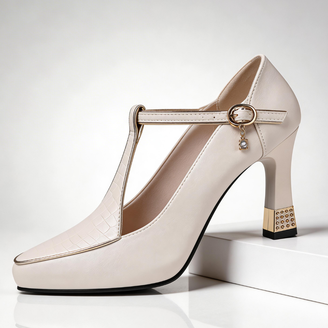 Vivienne Vixen Heels — side view