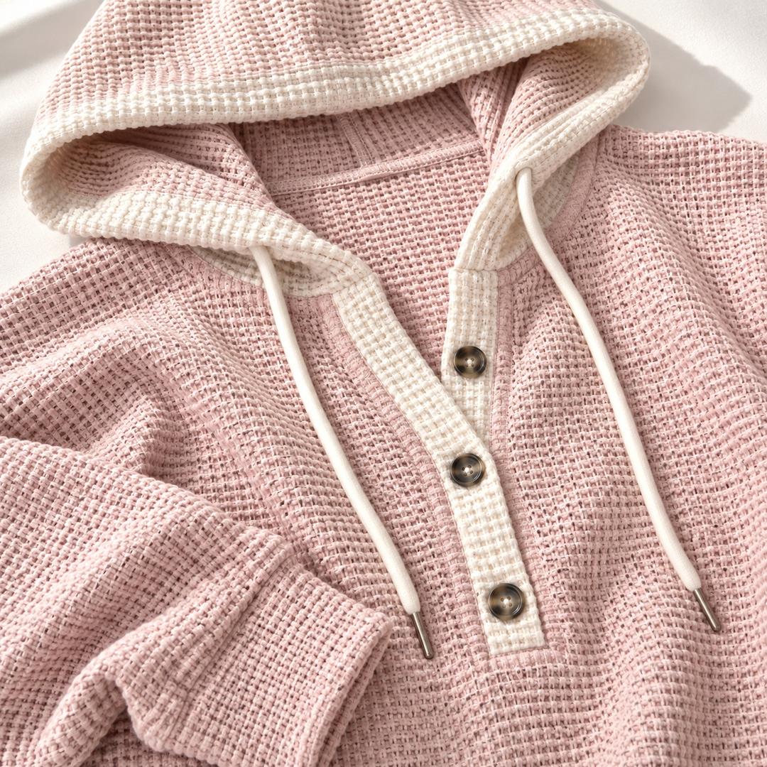 Jesse Bell Waffle Henley