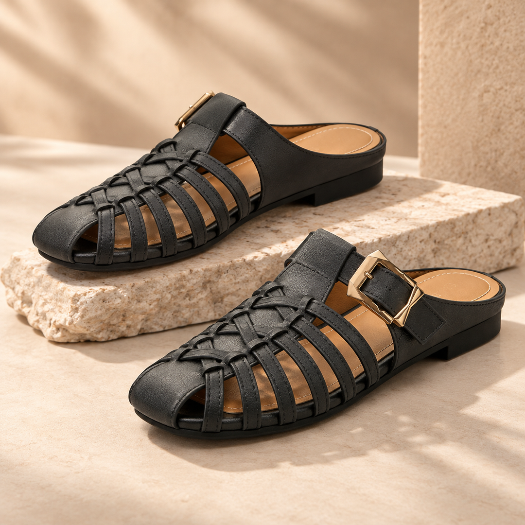 Rosalind Woven Mules