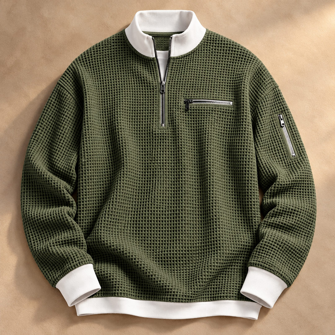 Banff Waffle Quarter-Zip