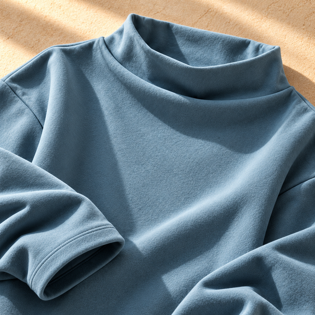 Eleanor Funnel-Neck Top