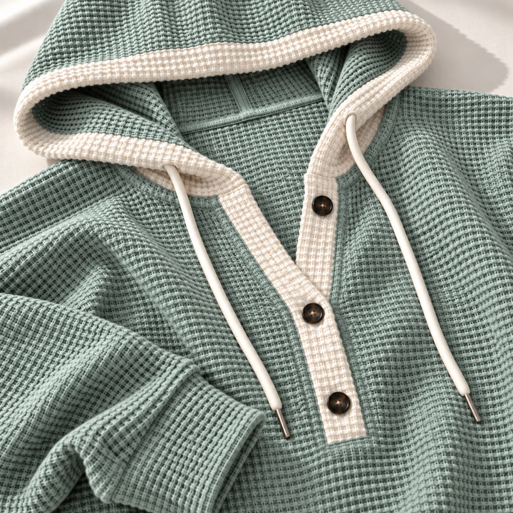 Jesse Bell Waffle Henley