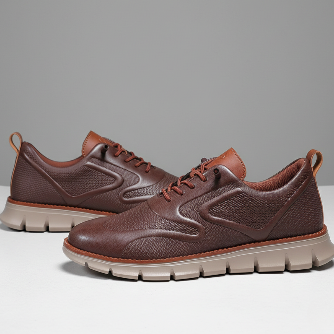 Hampton Lane Matte Sneakers — texture detail