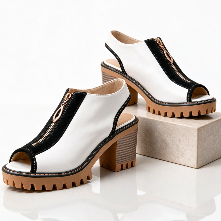 Chelsea Lake Zip Heels