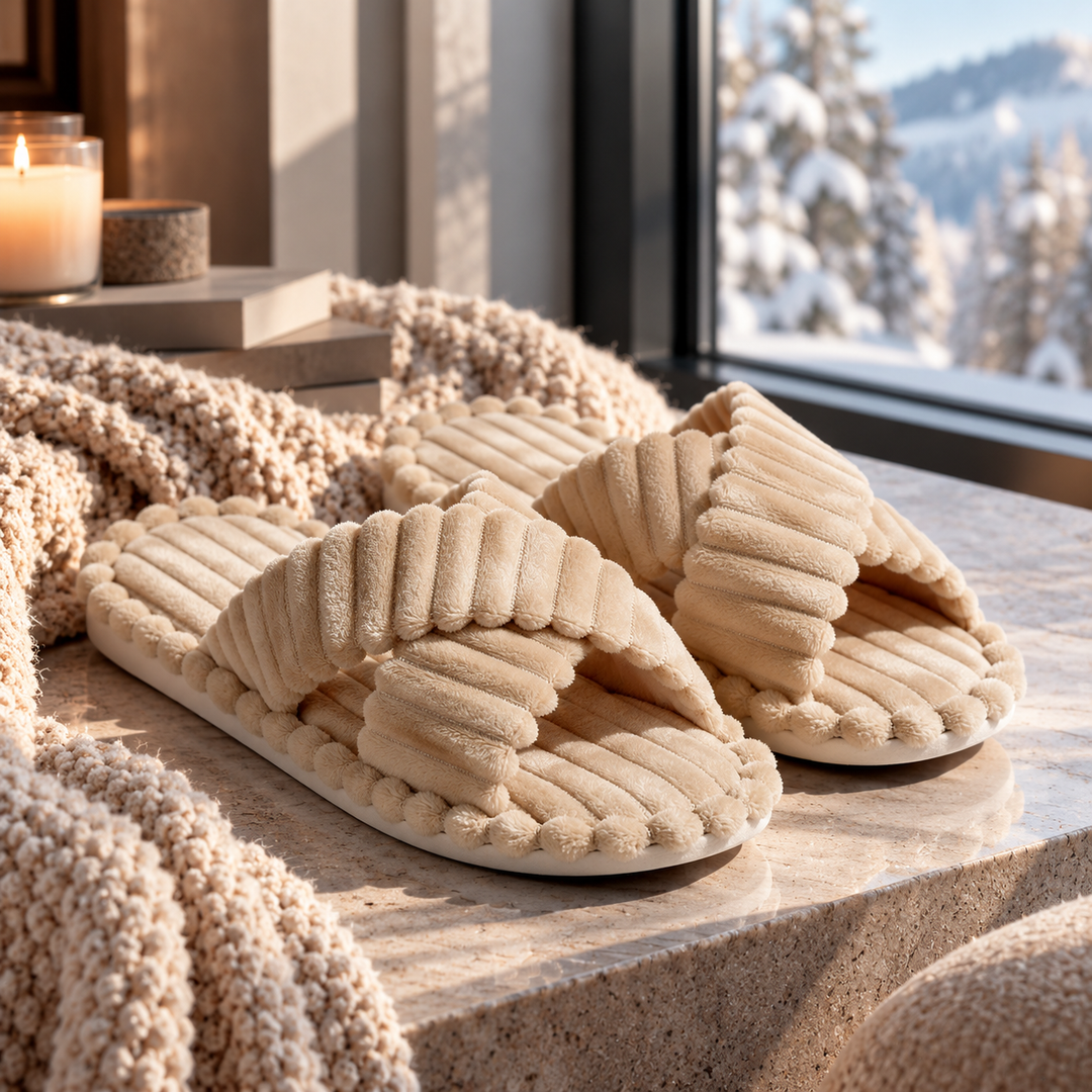 Nora Plush Slippers