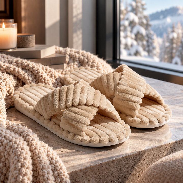 Nora Plush Slippers