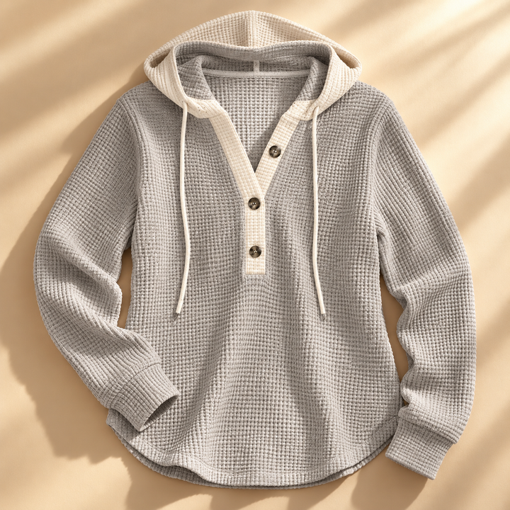 Jesse Bell Waffle Henley