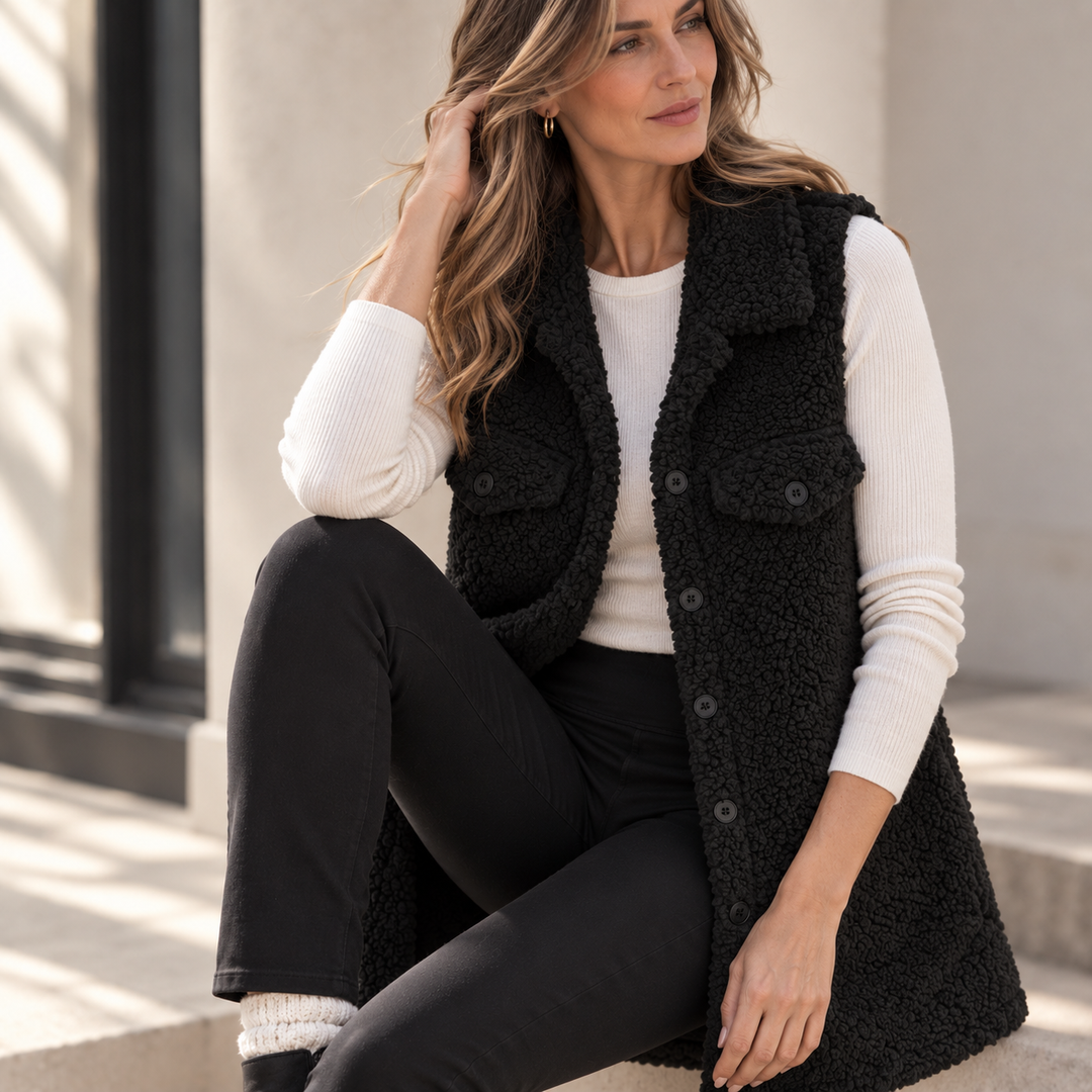 Frances Teddy Vest