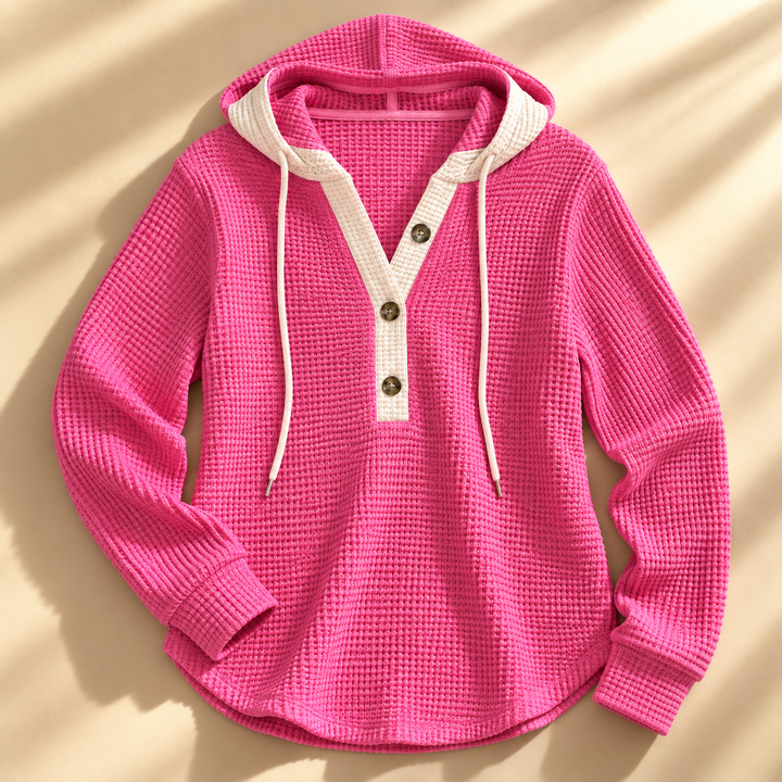 Jesse Bell Waffle Henley