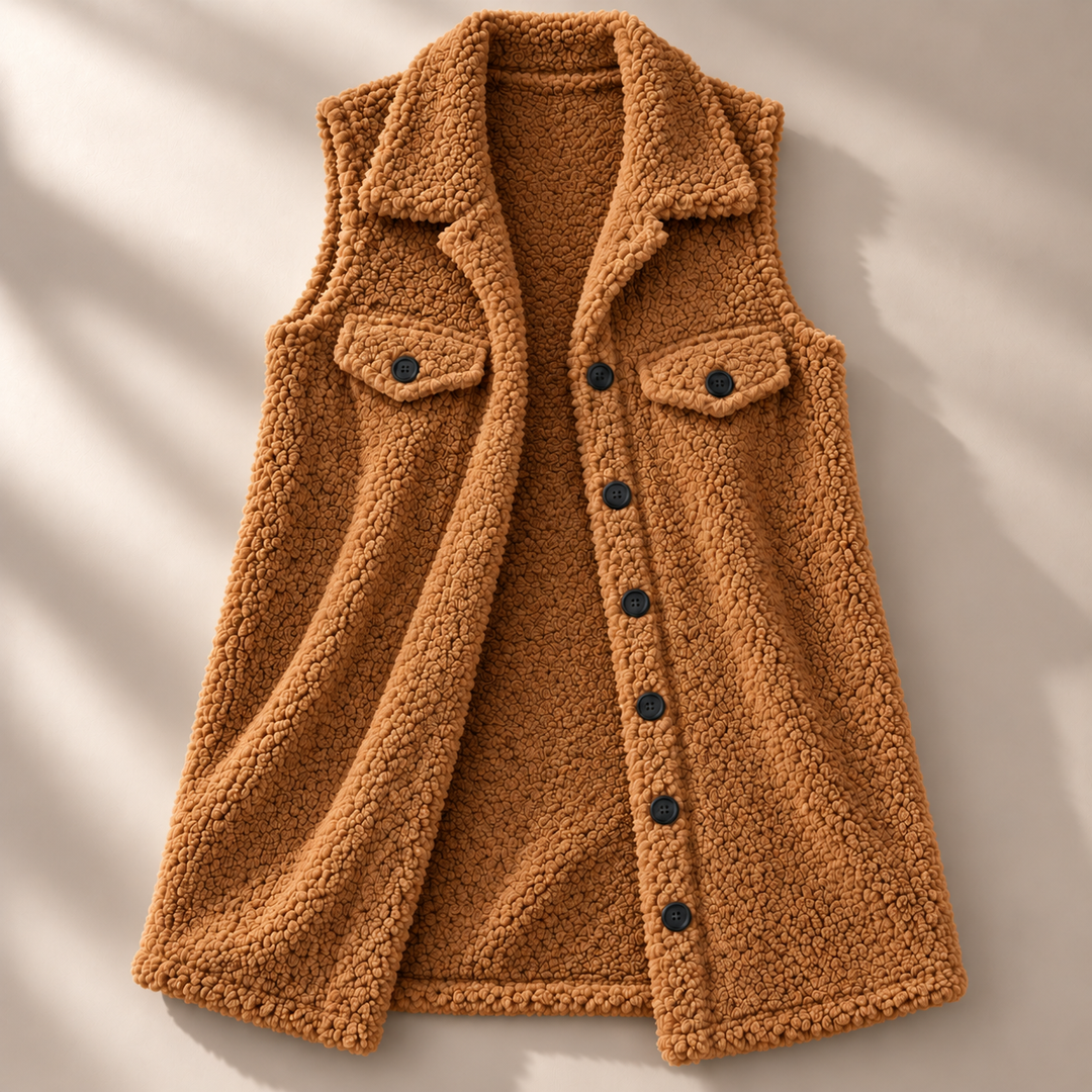 Frances Teddy Vest