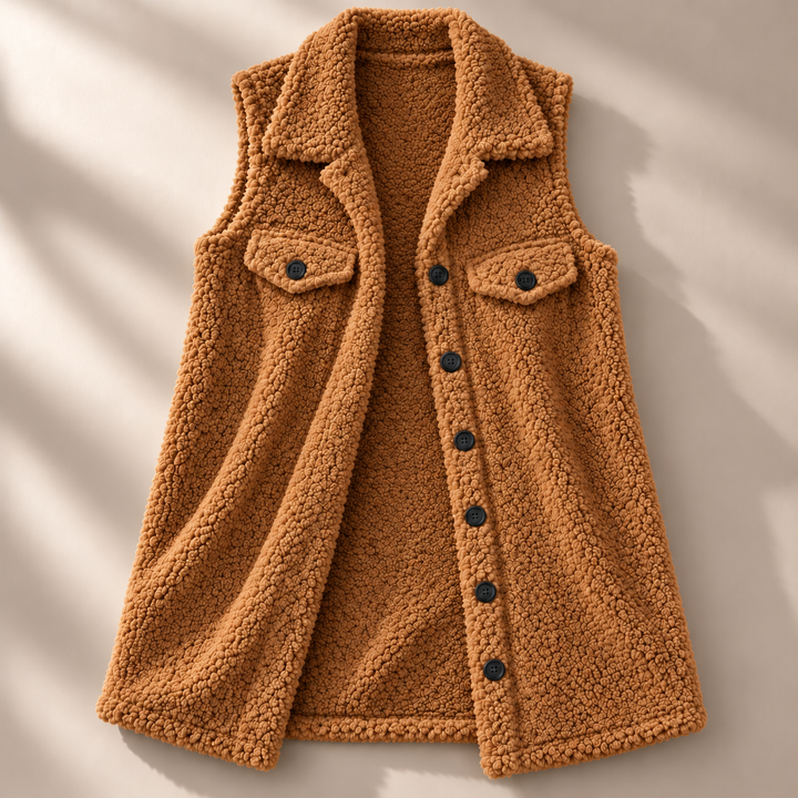 Frances Teddy Vest