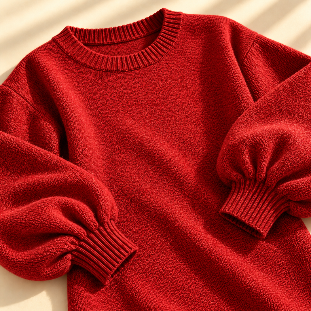 Margot Lantern Knit Dress