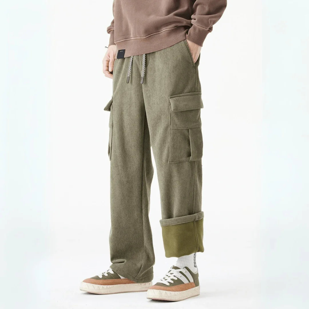 Origin Fleece Corduroy Pants — lifestyle shot