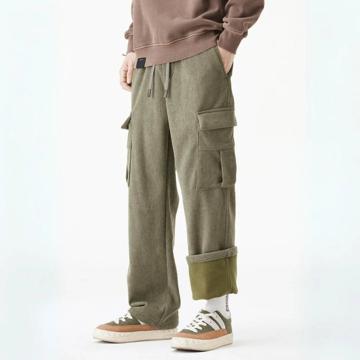 Origin Fleece Corduroy Pants — lifestyle shot