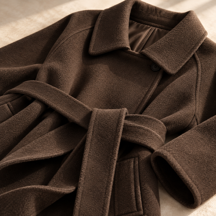 Margot Belted Wool Coat