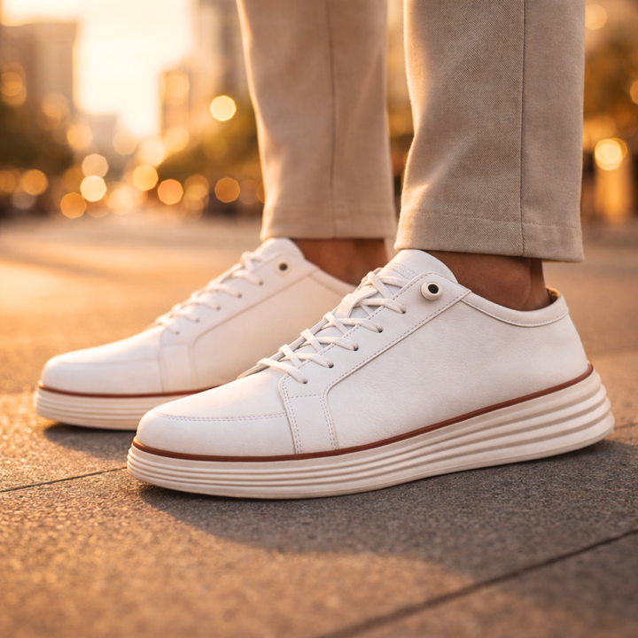 Hampton Lane Fleece-Lined Sneakers — close-up detail