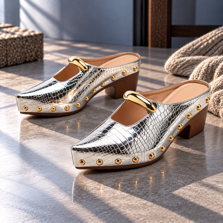 Sutton Studded Clogs