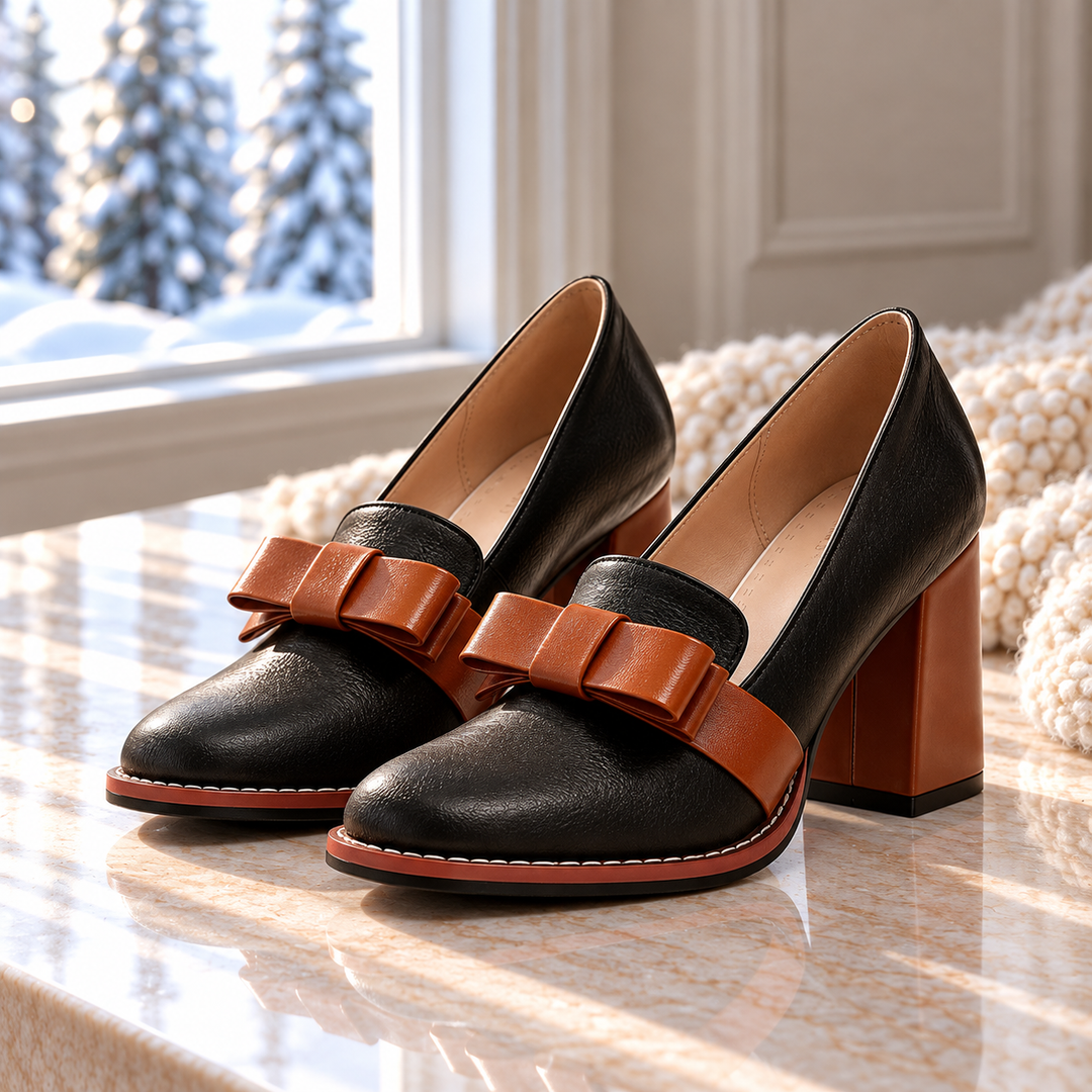 Clara Bow Loafer Heels