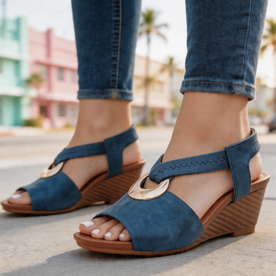 Odette Slingback Wedges — packaging