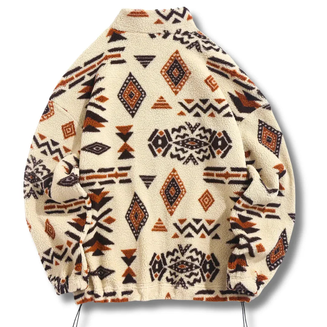 Aztec Trails Zip Fleece — side view