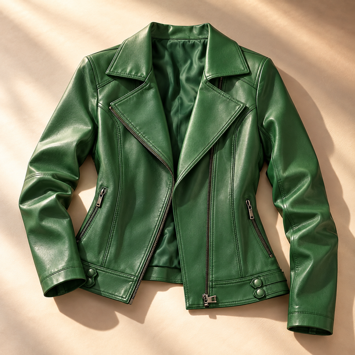Francesca Lapel Moto Jacket