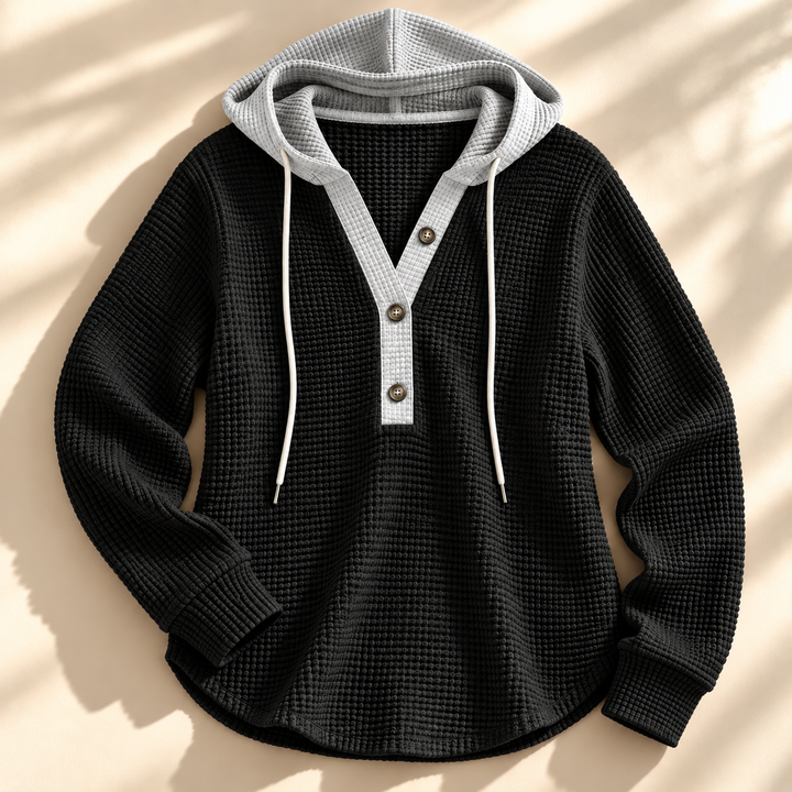 Jesse Bell Waffle Henley