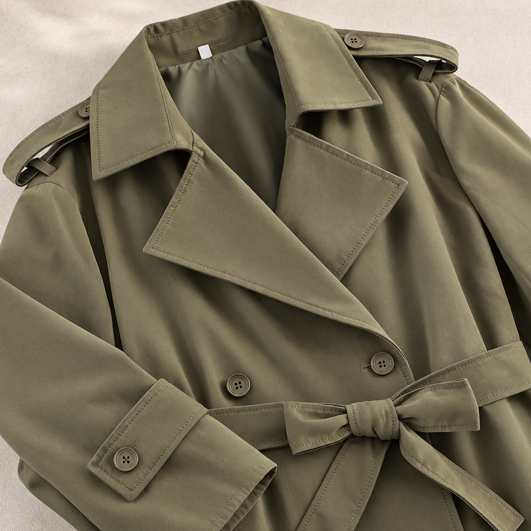 Margot Belted Trench Jacket