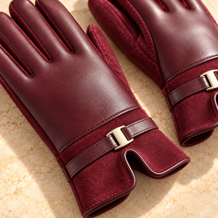 Helena Belted Cuff Gloves