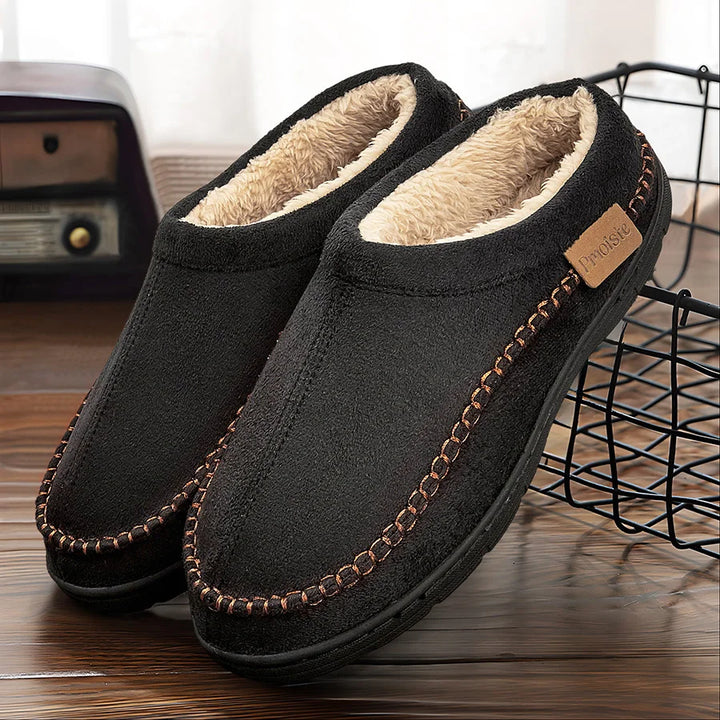 Glenridge Slippers — close-up detail