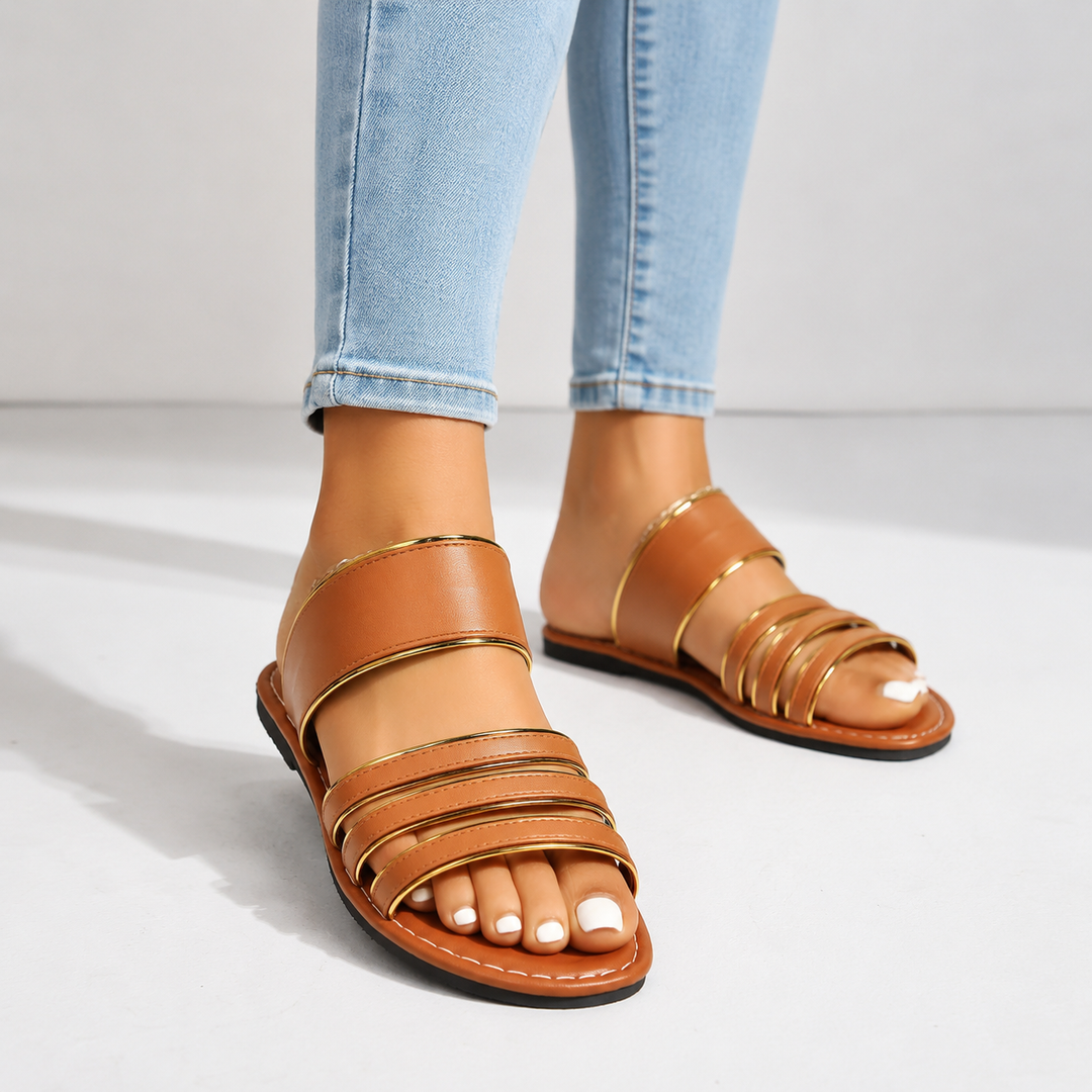 Chelsea Lake Leather Sandals