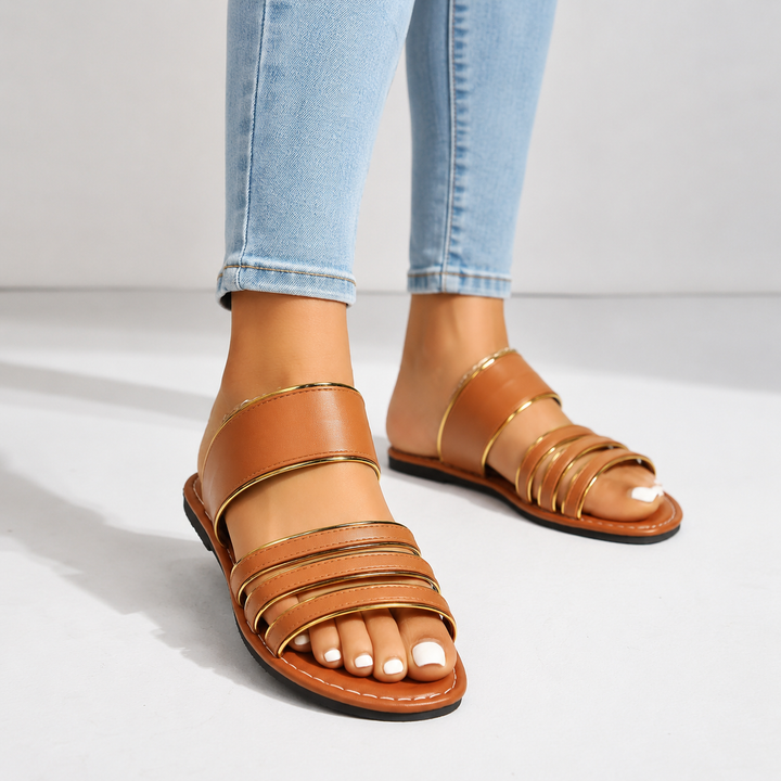 Chelsea Lake Leather Sandals