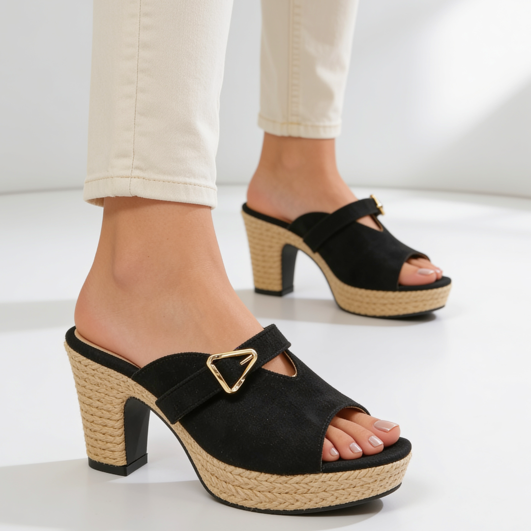Coralie Platform Mules