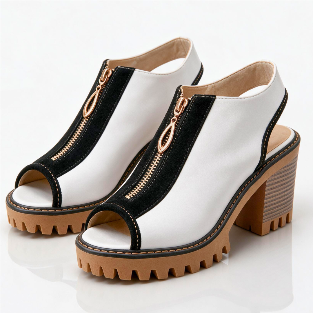 Chelsea Lake Zip Heels
