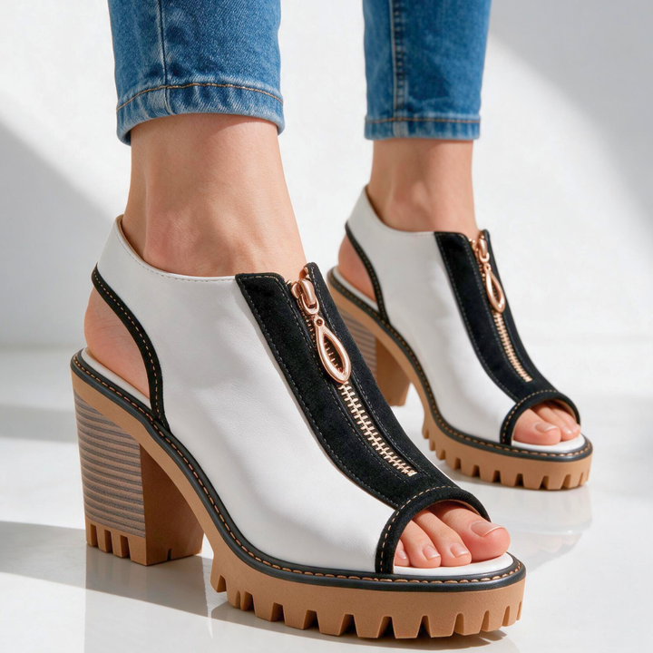 Chelsea Lake Zip Heels