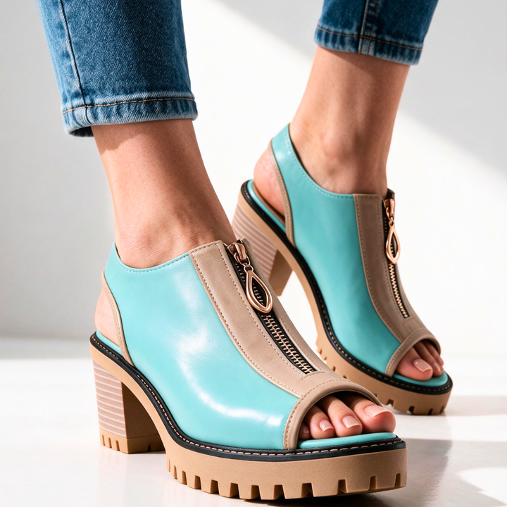 Chelsea Lake Zip Heels